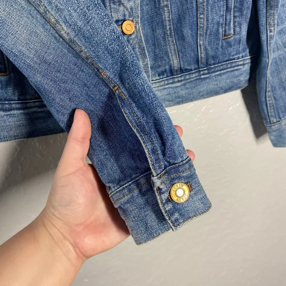 J. Crew Women's Blue Denim Jean Jacket Size S